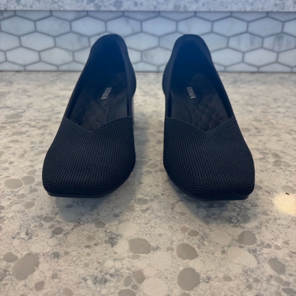 Vivaia Square Toe Lounge Shoes with Wide Heel (Megan), Size US 6/36.5 - Picture 7 of 15
